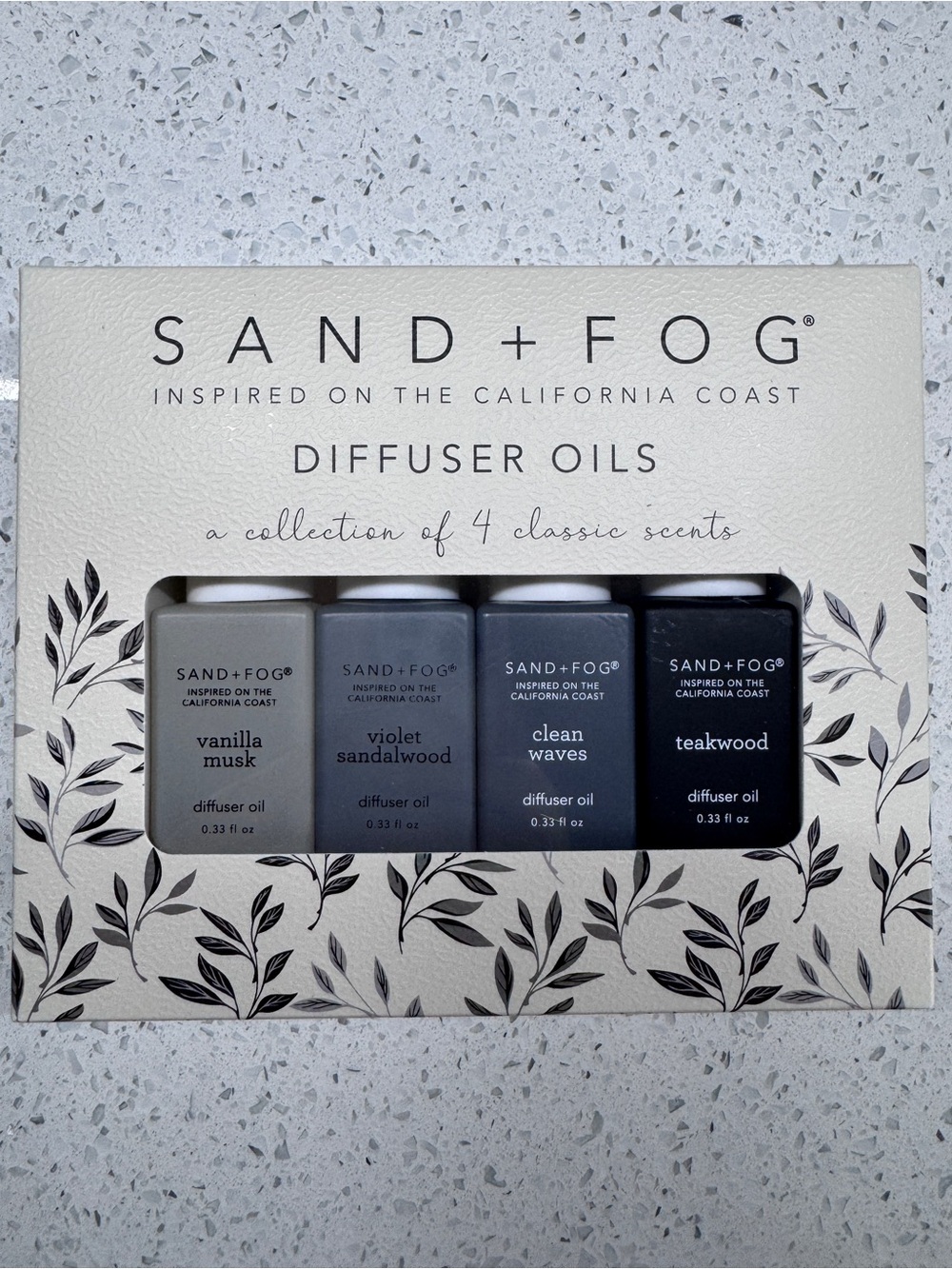 Sand + Fog Diffuser Oil Set – 4 Scents